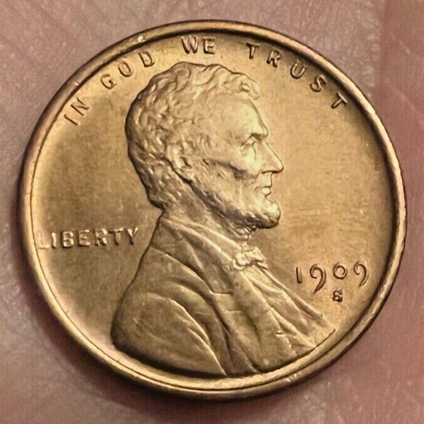 1909-S-Penny-Grade--Red-Brown-Or-Red?-MS-Or-Au?