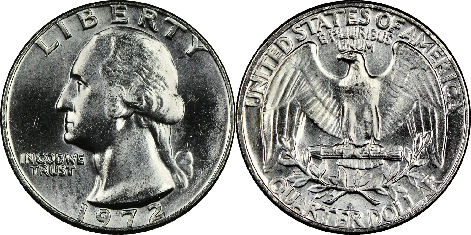 1972 Washington Quarter 1972 Washington Quarter