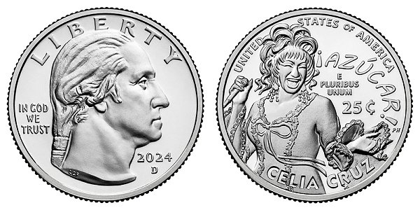 2024 D Celia Cruz American (Prominent) Women Quarter 2024 D Celia Cruz American (Prominent) Women Quarter