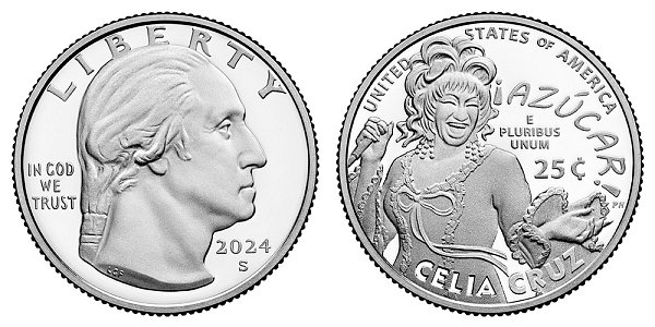 2024 S Celia Cruz American (Prominent) Women Quarter 2024 S Celia Cruz American (Prominent) Women Quarter