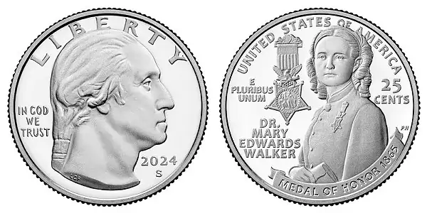 2024 S Dr. Mary Edwards Walker American (Prominent) Women Quarter 2024 S Dr. Mary Edwards Walker American (Prominent) Women Quarter