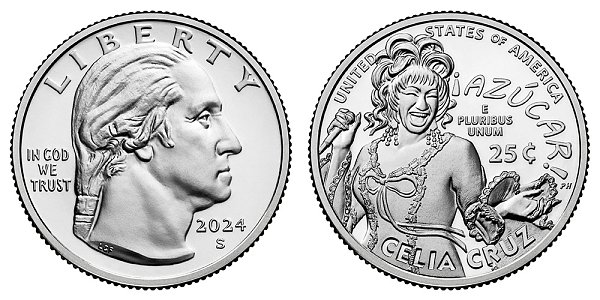 2024 S Celia Cruz American (Prominent) Women Quarter 2024 S Celia Cruz American (Prominent) Women Quarter