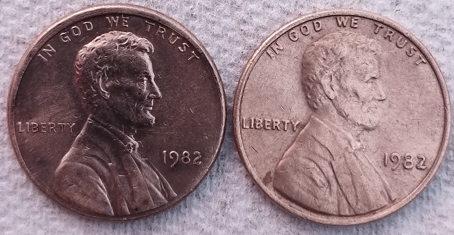 1982-No-Mint-Mark-Small-Date-And-Possibly-Error