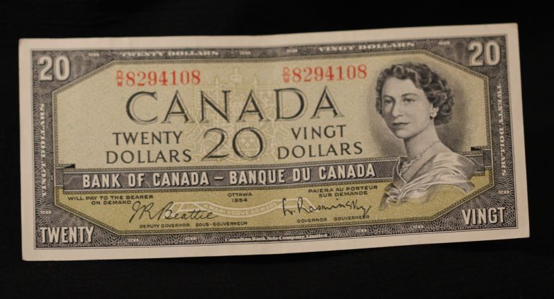 Worth-Keeping-1954-$20-&-$10