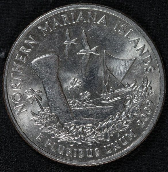 Northern-Mariana-25cents-&-1942-5cents-Coins-In-My-Change