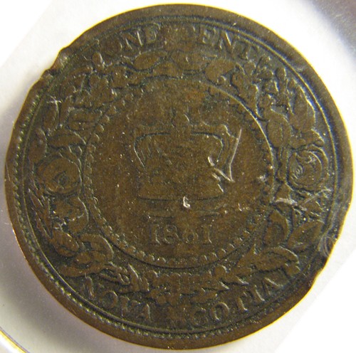 1937-Bank-Of-Lower-Canada-1/2-Penny-Counterstamped