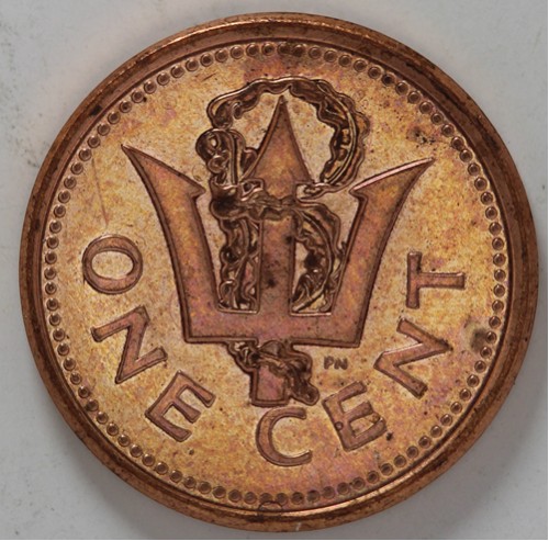 2001-Barbados-Penny-Found-In-Coin-Roll-Searching