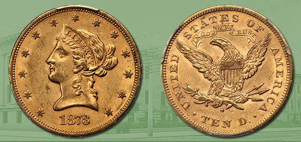 1873-S-Eagle,-Found-In-Europe-In-March