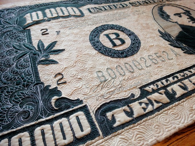 $10,000-Quilt....wow