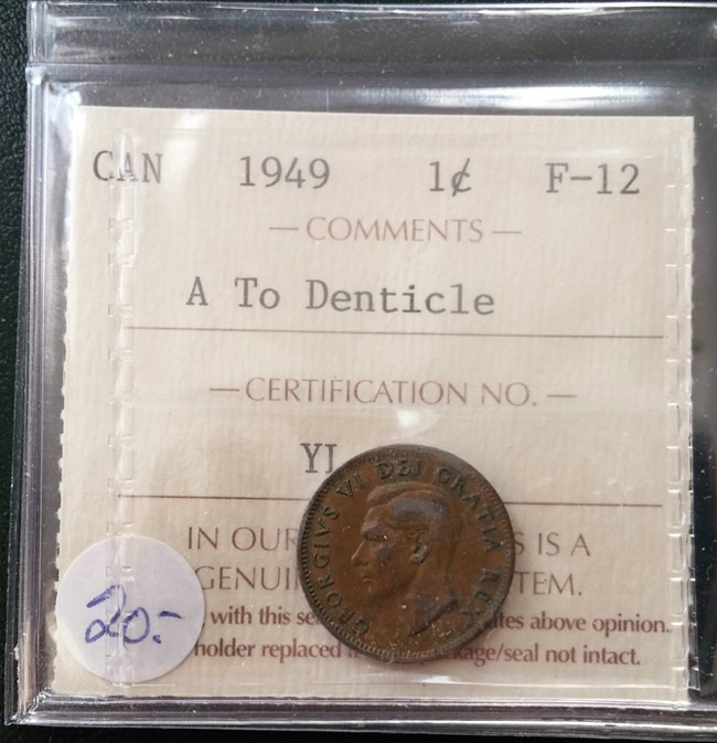 1948-And-1949-Canadian-Cent-Varieties