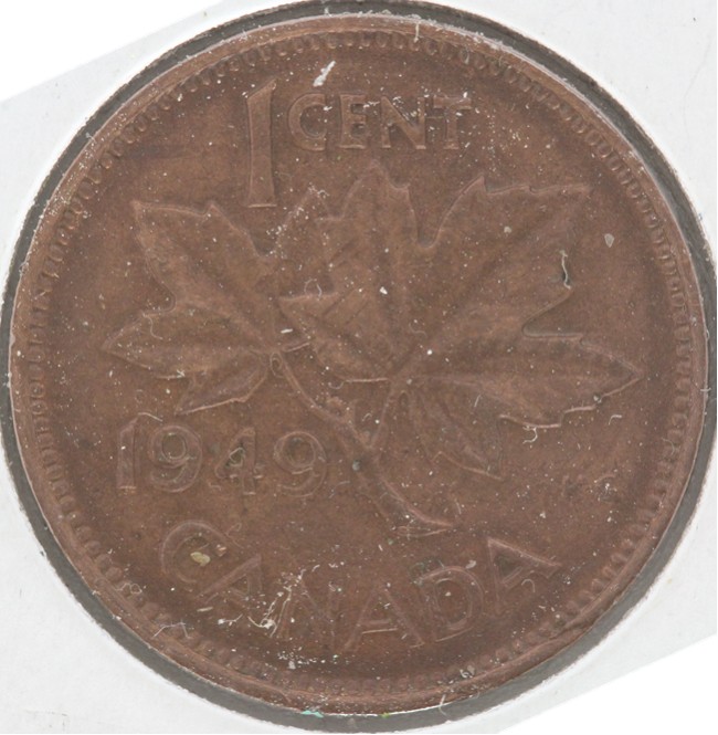 1948-And-1949-Canadian-Cent-Varieties