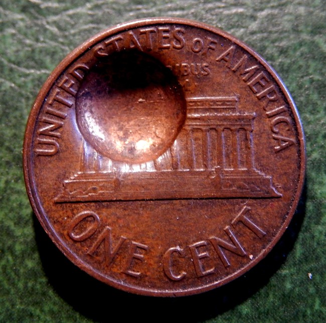 1960-D-USA-Lincoln-1-Cent-Coin-With-Masonic-Symbol-Punch-Sb1