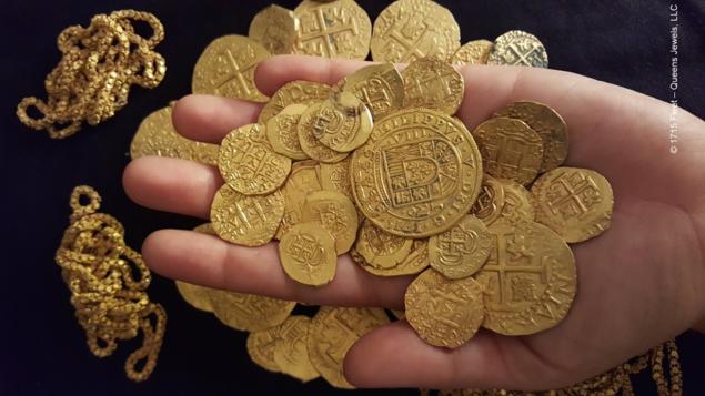 US-Family-Make-Million-Dollar-Gold-Find-From-Spanish-Fleet