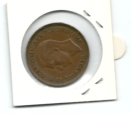 1925-Penny-With-King-George-VI
