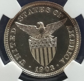 Us-Philippine-20-Centavos-Proof-1903-1904-1905-&-1906