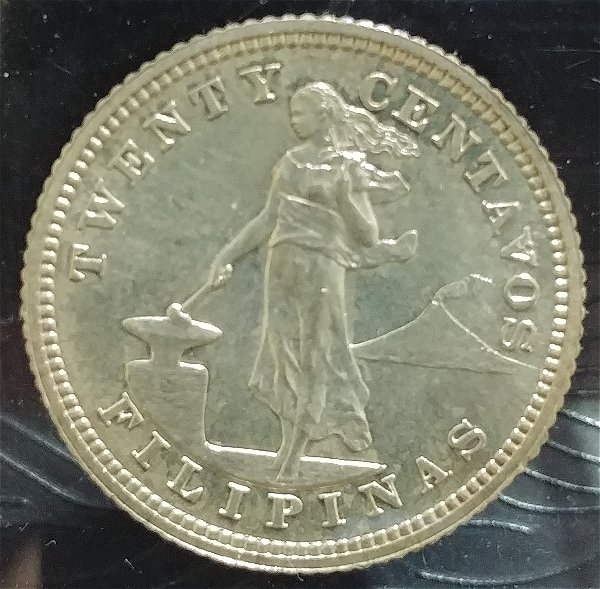 Us-Philippine-20-Centavos-Proof-1903-1904-1905-&-1906