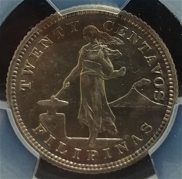 Us-Philippine-20-Centavos-Proof-1903-1904-1905-&-1906