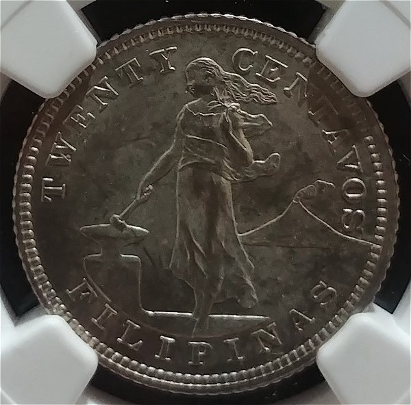 Us-Philippine-20-Centavos-Proof-1903-1904-1905-&-1906