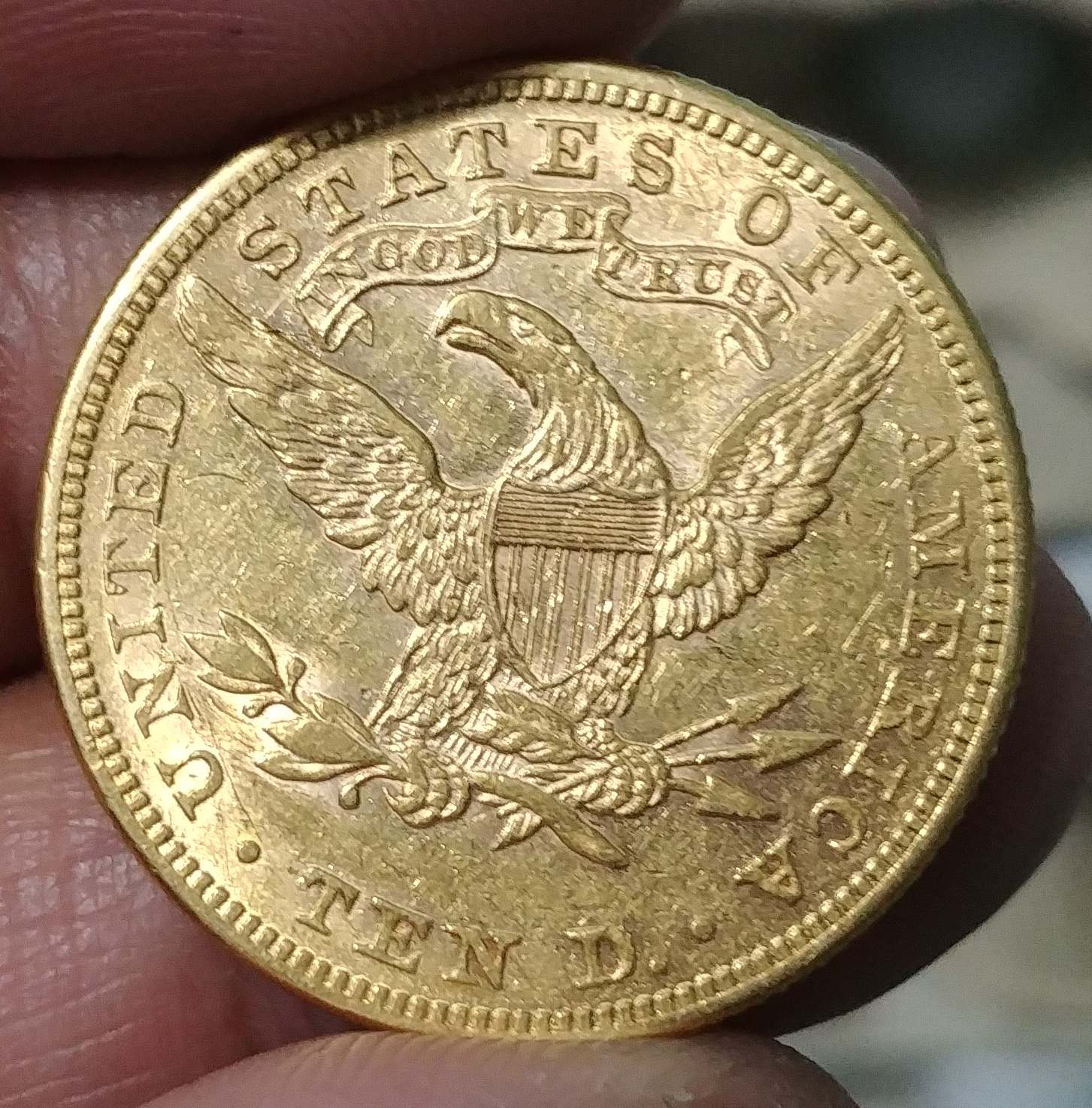 1881-$10-Gold-Coronet