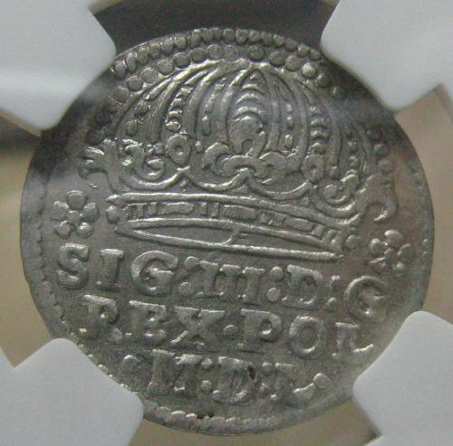 Poland-Grosz-1613-NGC-AU-58---Please-Help