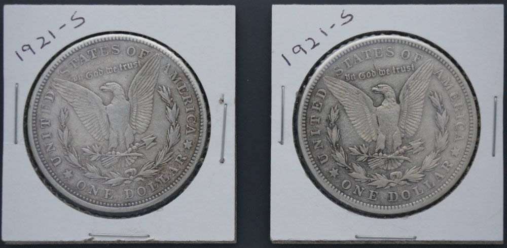 1921-S-Morgan-Silver-Dollars---Are-These-Fake?