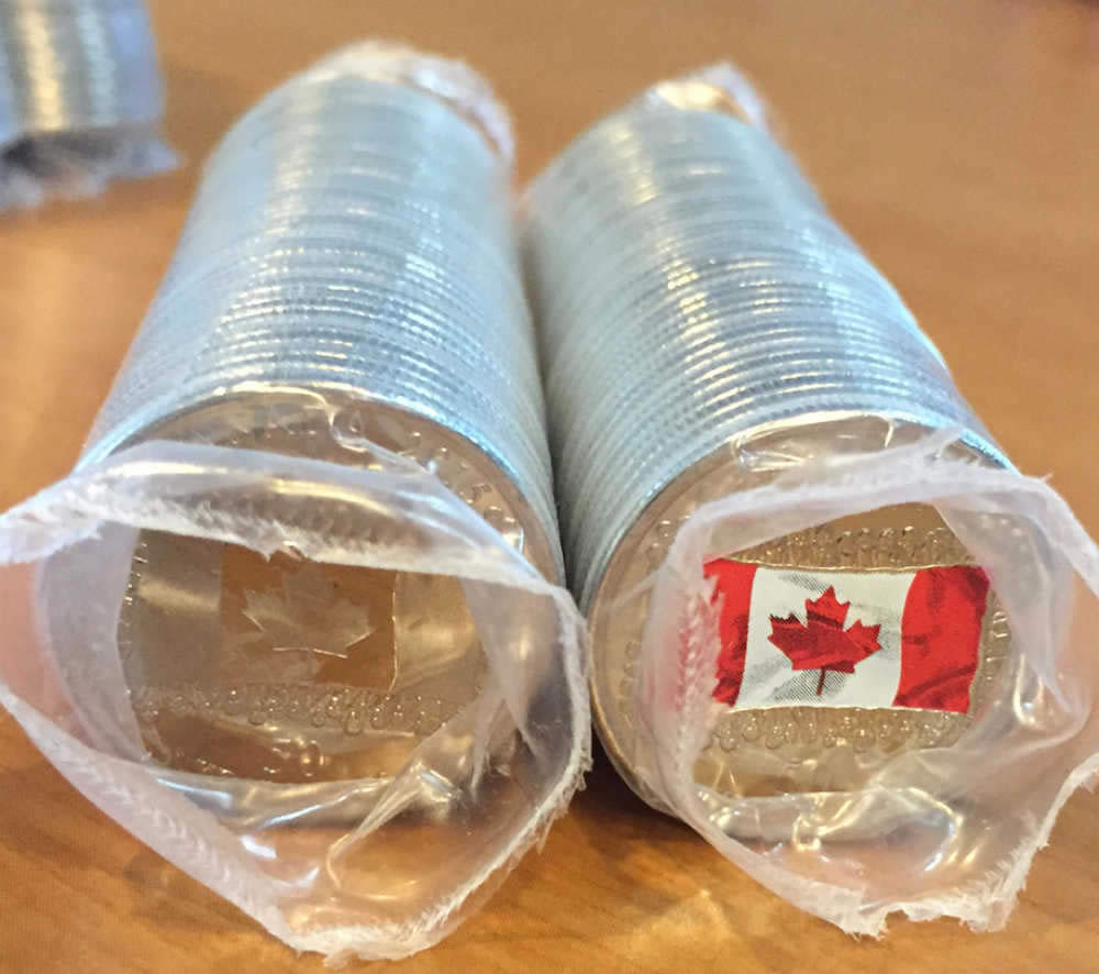 RCM-25-Cent-Circulation-Coin-Celebrates-50th-Anniversary-Of-The-Canadian-Flag