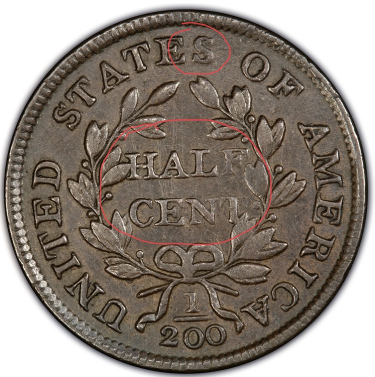 1803-Half-Cent-C-3-Die-State-And-Grading