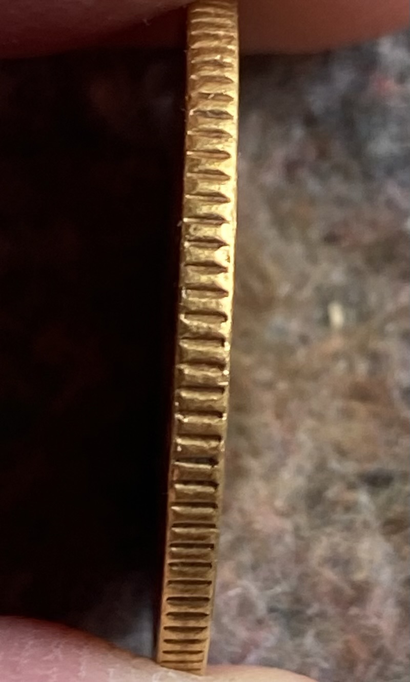 1847-Coronet-Head-$5----Grade?