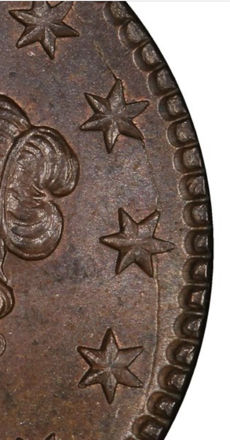 1822-Coronet-1-Cent--N-2?,-R-3