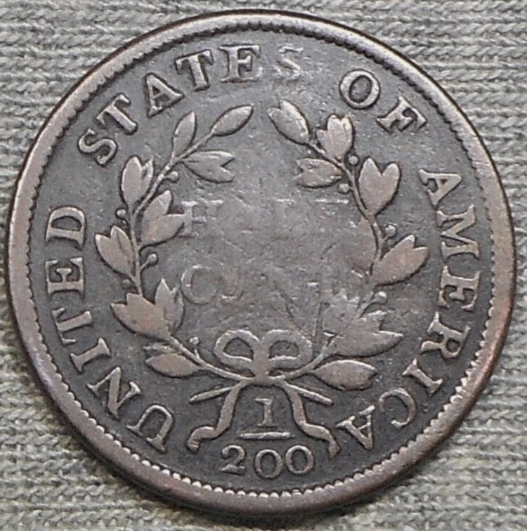 1803-Draped-Bust-1/2-Cent-C-3,-R-2