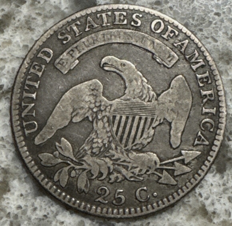 1818-Capped-Bust-Quarter-B-10,-R3