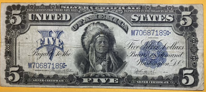 1899-$5-Silver-Certificate