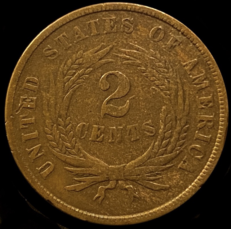1864-Two-Cent-Piece---Small-Motto