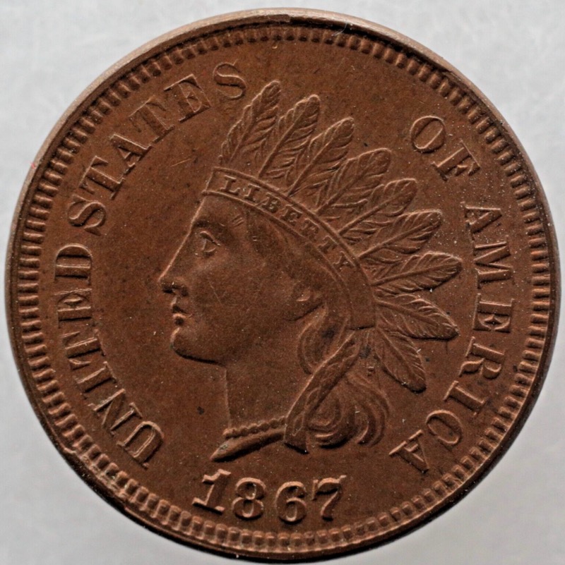1867-Indian-Head-Cent---Original-Surfaces-Or-Cleaned?