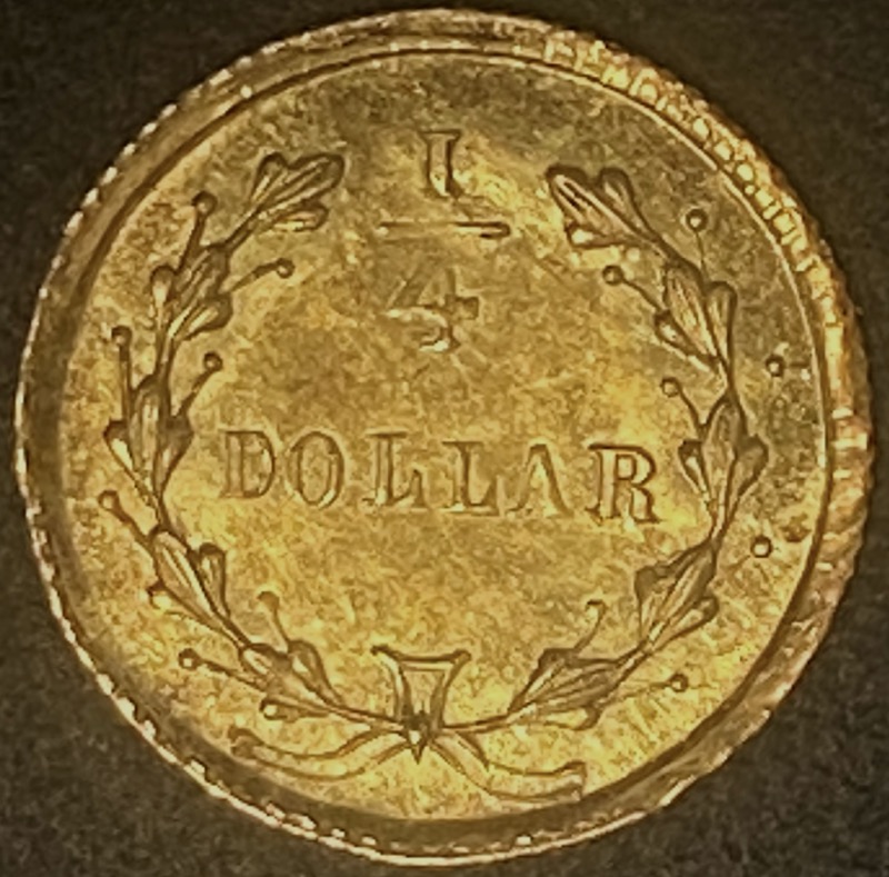 California-Fractional-1854-G-25c-Bg-224-&-Grade/Value-Guidance-For-PCGS-Submission