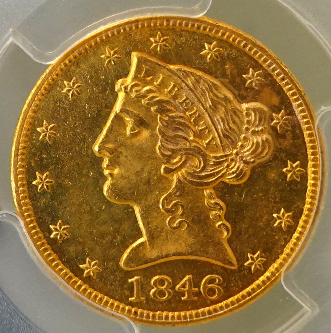 1846-Coronet-Half-Eagle-PCGS-Vs-You