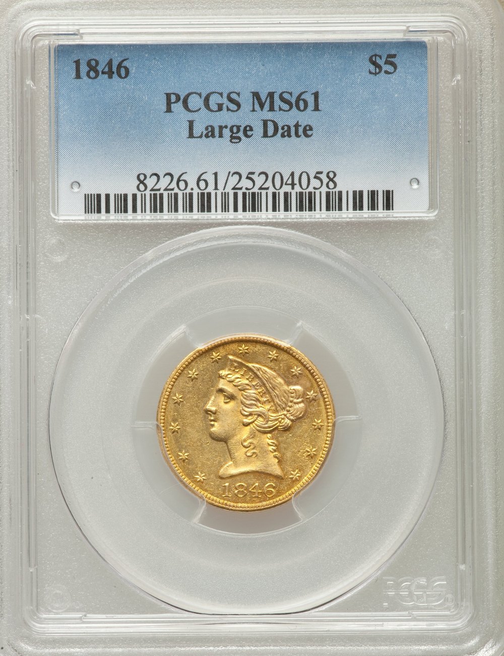 1846-Coronet-Half-Eagle-PCGS-Vs-You