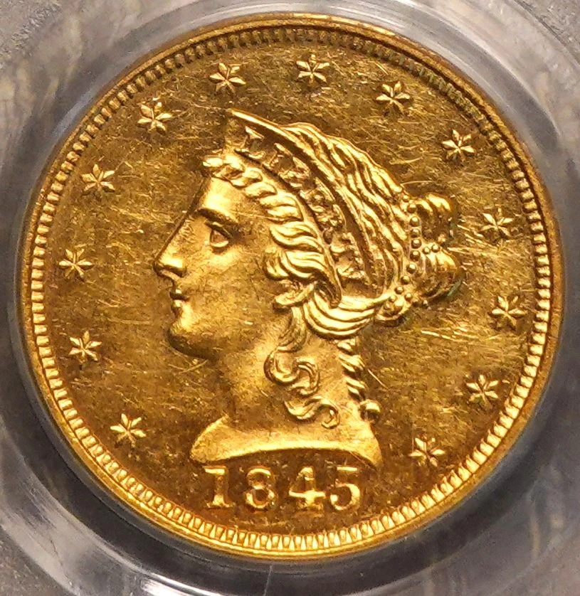 1845-Coronet-Quarter-Eagle-You-Vs-PCGS