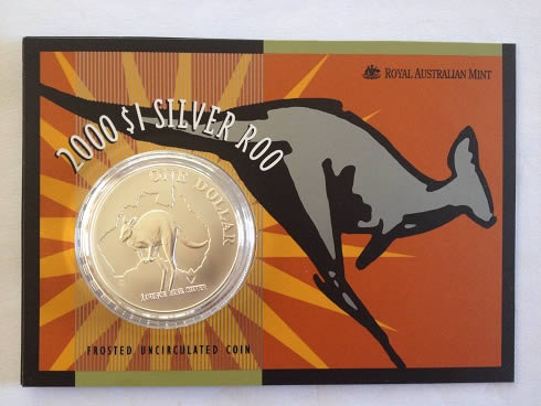 Ram-$1-1oz-Silver-Kangaroo-Specimen-Carded-Series-With-Pics