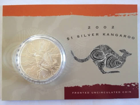 Ram-$1-1oz-Silver-Kangaroo-Specimen-Carded-Series-With-Pics