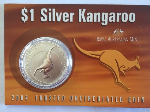 Ram-$1-1oz-Silver-Kangaroo-Specimen-Carded-Series-With-Pics