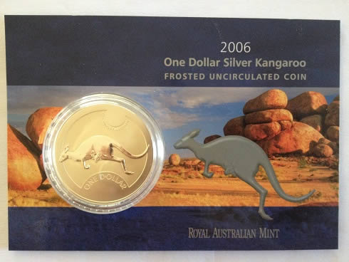 Ram-$1-1oz-Silver-Kangaroo-Specimen-Carded-Series-With-Pics
