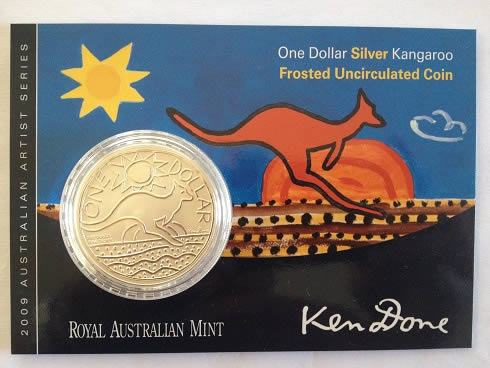 Ram-$1-1oz-Silver-Kangaroo-Specimen-Carded-Series-With-Pics