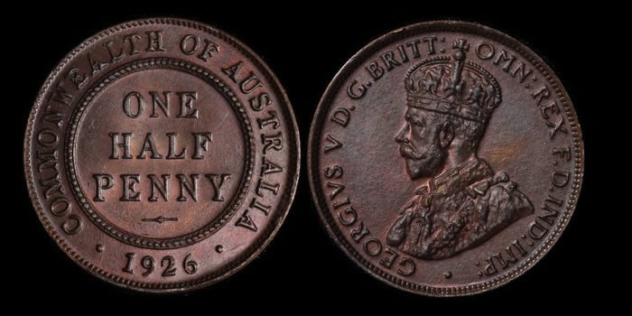 1926-Half-Penny