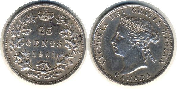 1901-25-Cents
