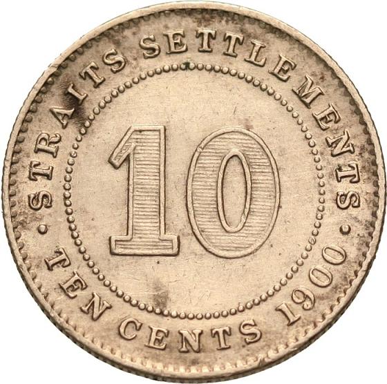1900-Straits-Settlements-10-Cents