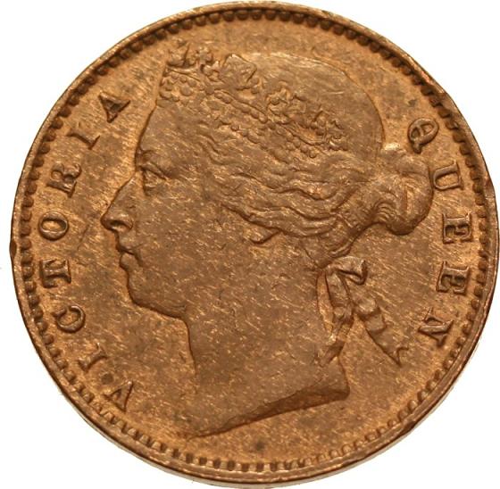 1884-Straits-Settlements-1/4-Cent