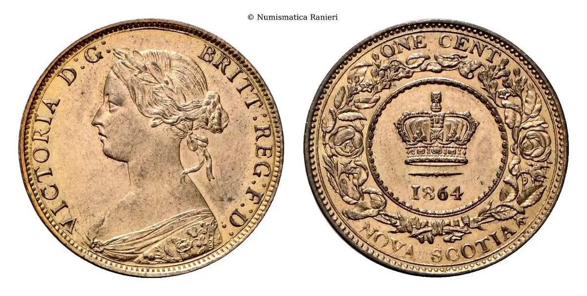 1864-Nova-Scotia-Cent---Opinion-On-Grading