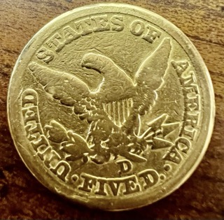 1847-D-Liberty-Head-No-Motto-Half-Eagle,-Help-Real-Or-Counterfeit