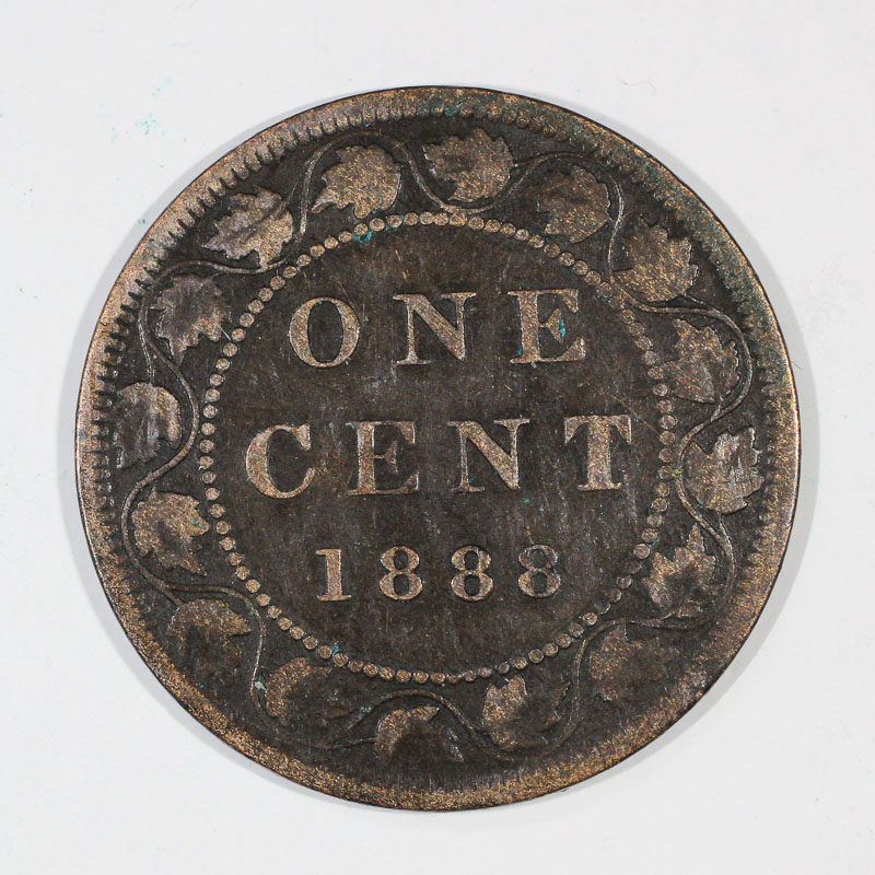 1888-Canadian-Penny-For-Grading